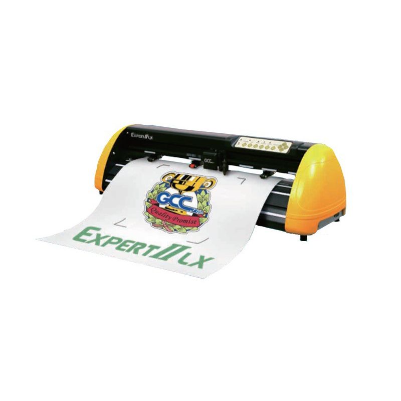 Rezací ploter GCC Expert II 24 (60 cm) LX s optikou + rezací softvér GCC GreatCut-S