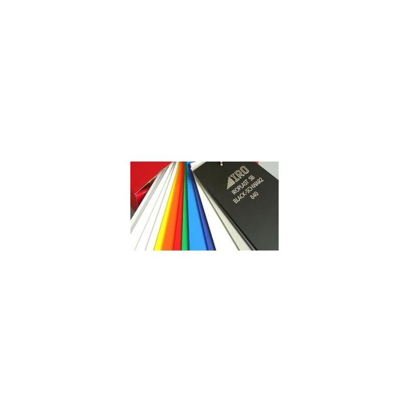 Matná doska Iroplast SB biela hr. 0,3mm, 1x2m.
