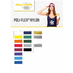 Vzorkovník nažehľovacej fólie POLI-FLEX Pearl Glitter