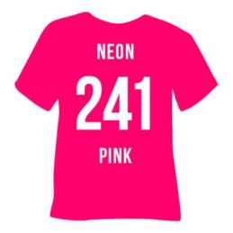 Tubitherm Flock 241 neon pink š. 0.5m