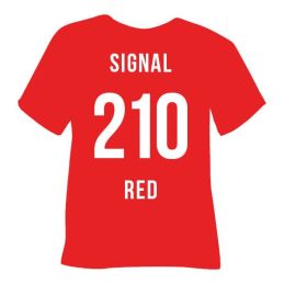 Tubitherm Flock 210 signal red š. 0.5m