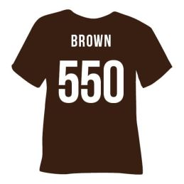 Tubitherm Flock 550 brown š. 0.5m