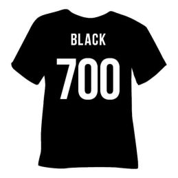 Semišová fólia Tubitherm Flock 700 black š. 0.5m