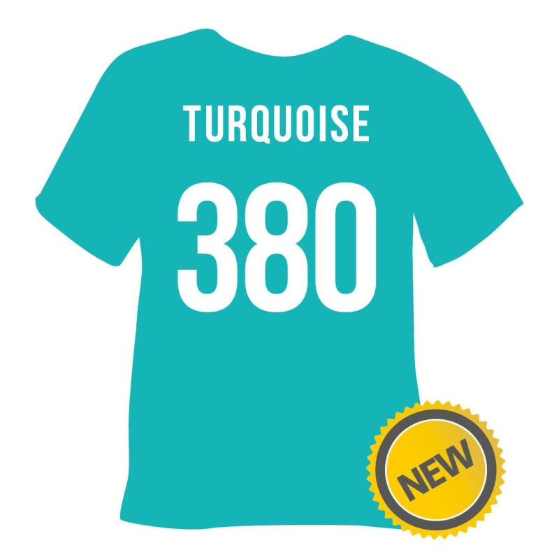 Tubitherm Flock 380 turquoise š. 0.5m