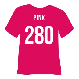 Tubitherm Flock 280 pink š. 0.5m