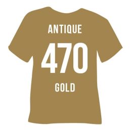 Nažehľovacia fólia POLI-FLEX PREMIUM 470 Antique gold š. 0.5m