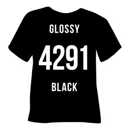 POLI-FLEX Glossy 4291 black š. 0,5m