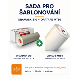 ORAMASK 810 + ORATAPE MT80 sada na šablónovanie