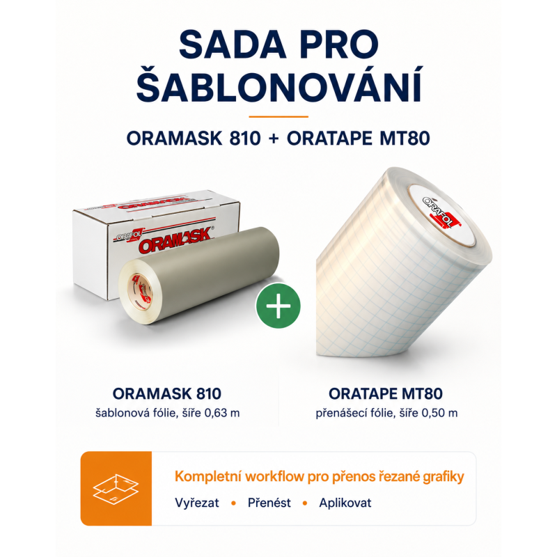 ORAMASK 810 + ORATAPE MT80 sada na šablónovanie